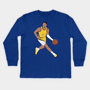 Tyrese Haliburton Pacers Kids Long Sleeve T-Shirt